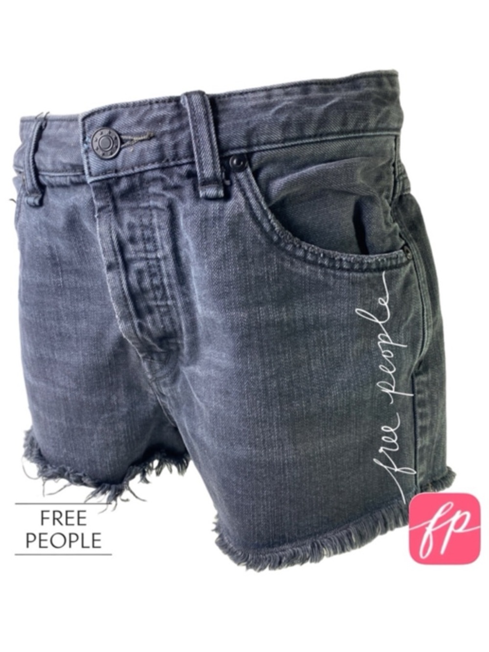 FREE PEOPLE Jean Shorts